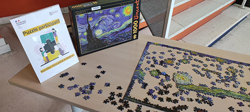 Puzzle participatif à la BU Santé Rangueil